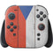 Czech Republic Flag Distressed Nintendo Switch 2 (2025) Joy-Con Controller Skin